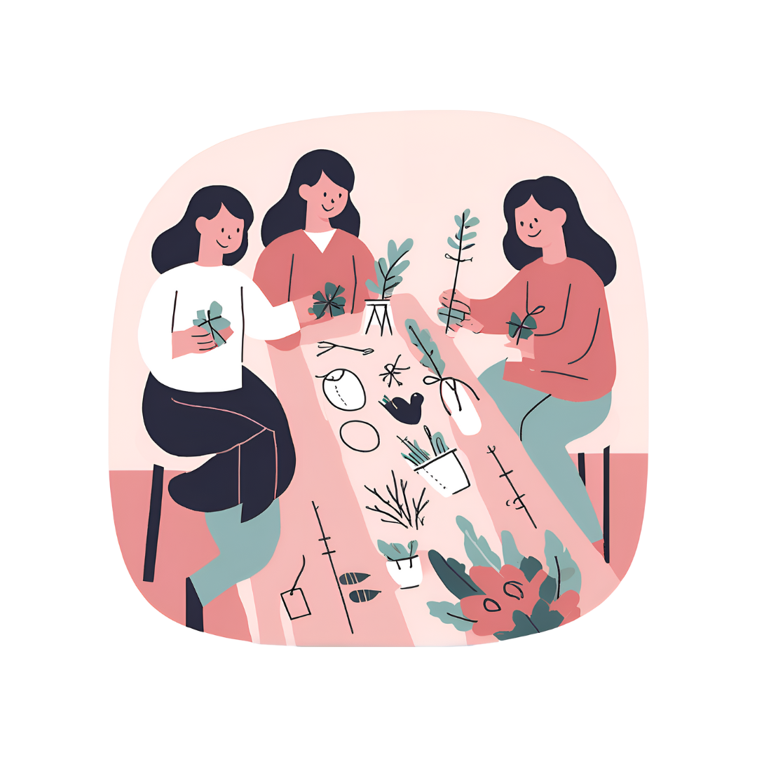 How to Host a Handmade Gift Workshop with Friends