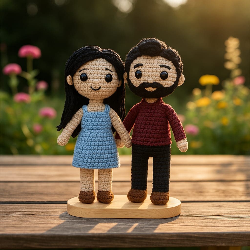 Crochet Replica Couple Dolls