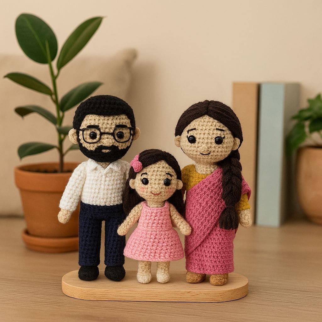 Crochet Replica Couple Dolls