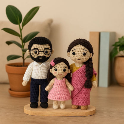 Crochet Replica Couple Dolls