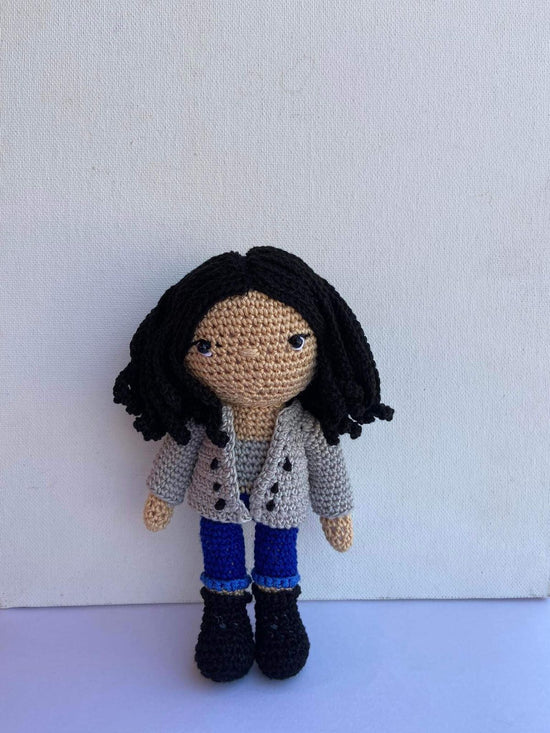 Crochet Elegance Handcrafted Human Dolls for Unique Collectibles