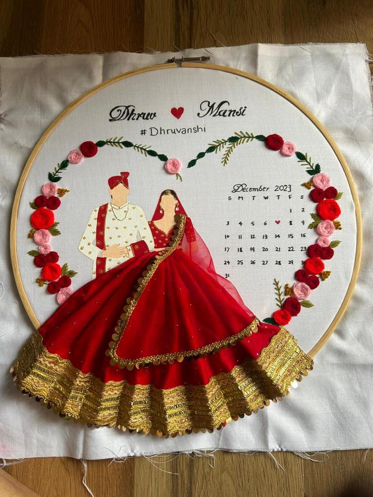 Wedding Embroidery Hoops- Stitch Your Love
