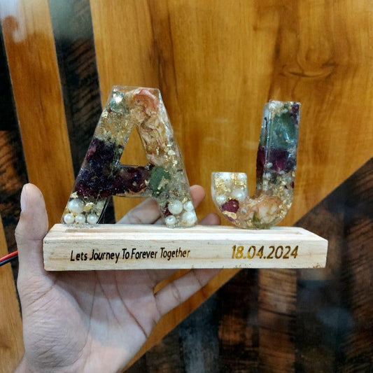 Everlasting Resin Initials