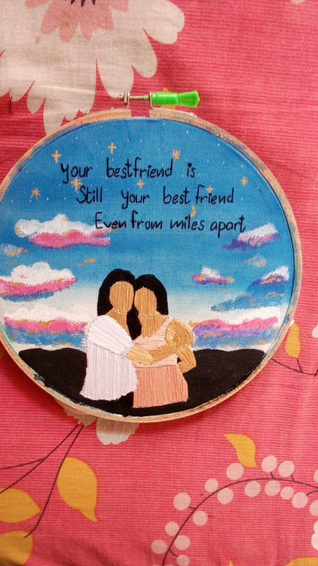 Threads of Us Friendship Hoop