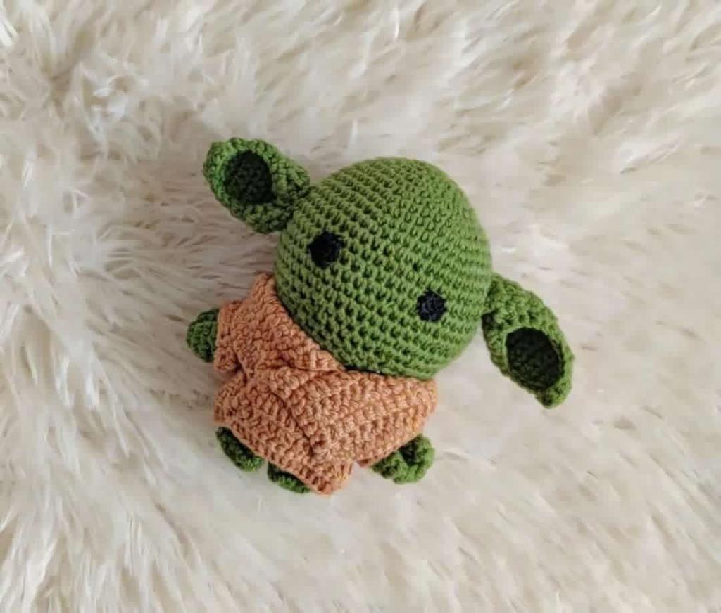 Adorable Bliss: Baby Yoda Crochet