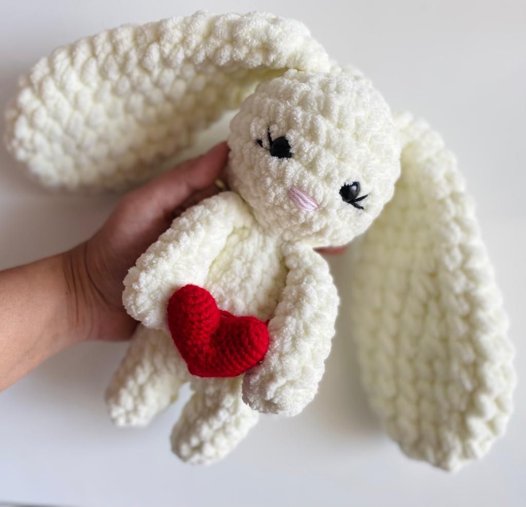 Velvet Yarn Bunny Toy