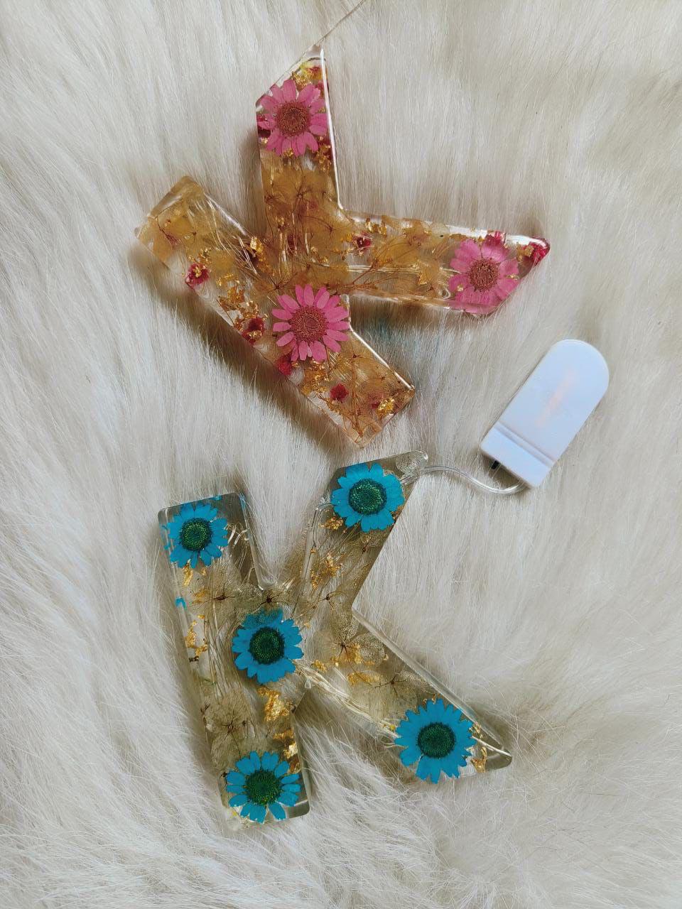 LumiResin Initials