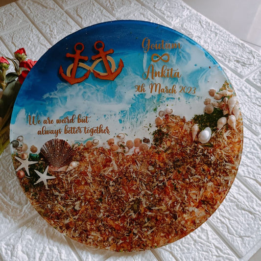 Seaside Ocean Theme Flower Preservation