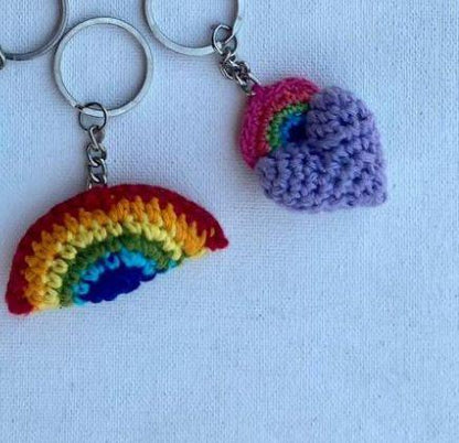 Tiny Treasures: Adorable Handmade Cute Keyrings (Combo of 5)