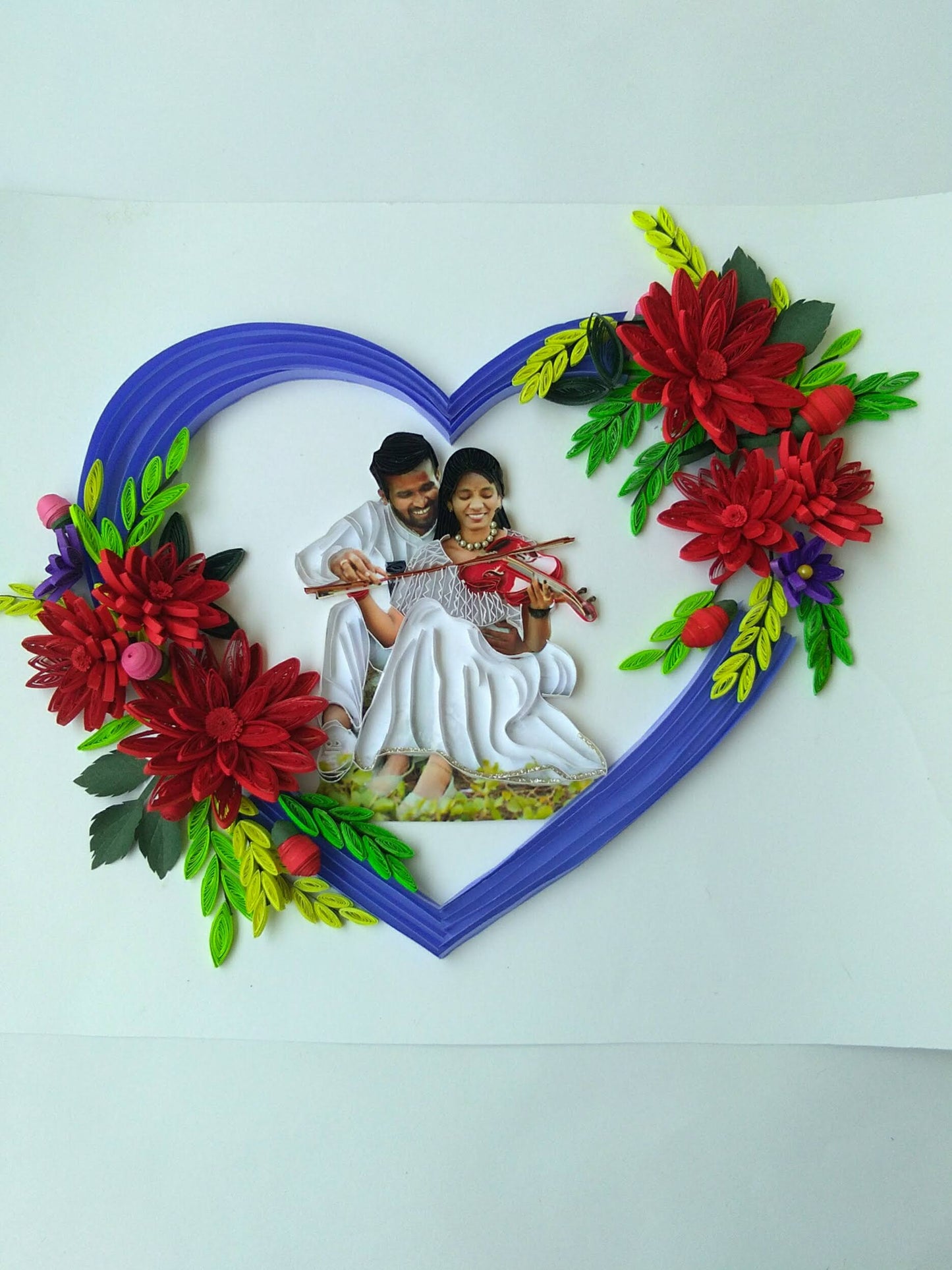 Crafting Love Stories: Introducing Our Couple Quilling Masterpieces