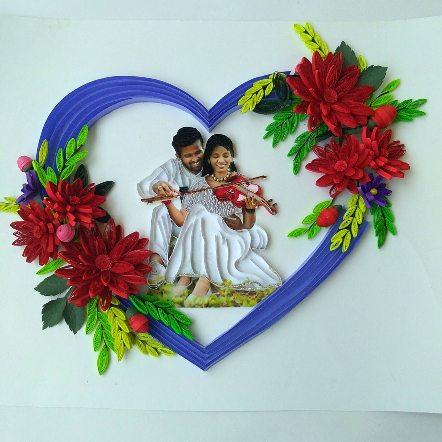 Crafting Love Stories: Introducing Our Couple Quilling Masterpieces