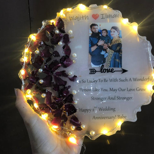 Timeless Bloom Resin Frame