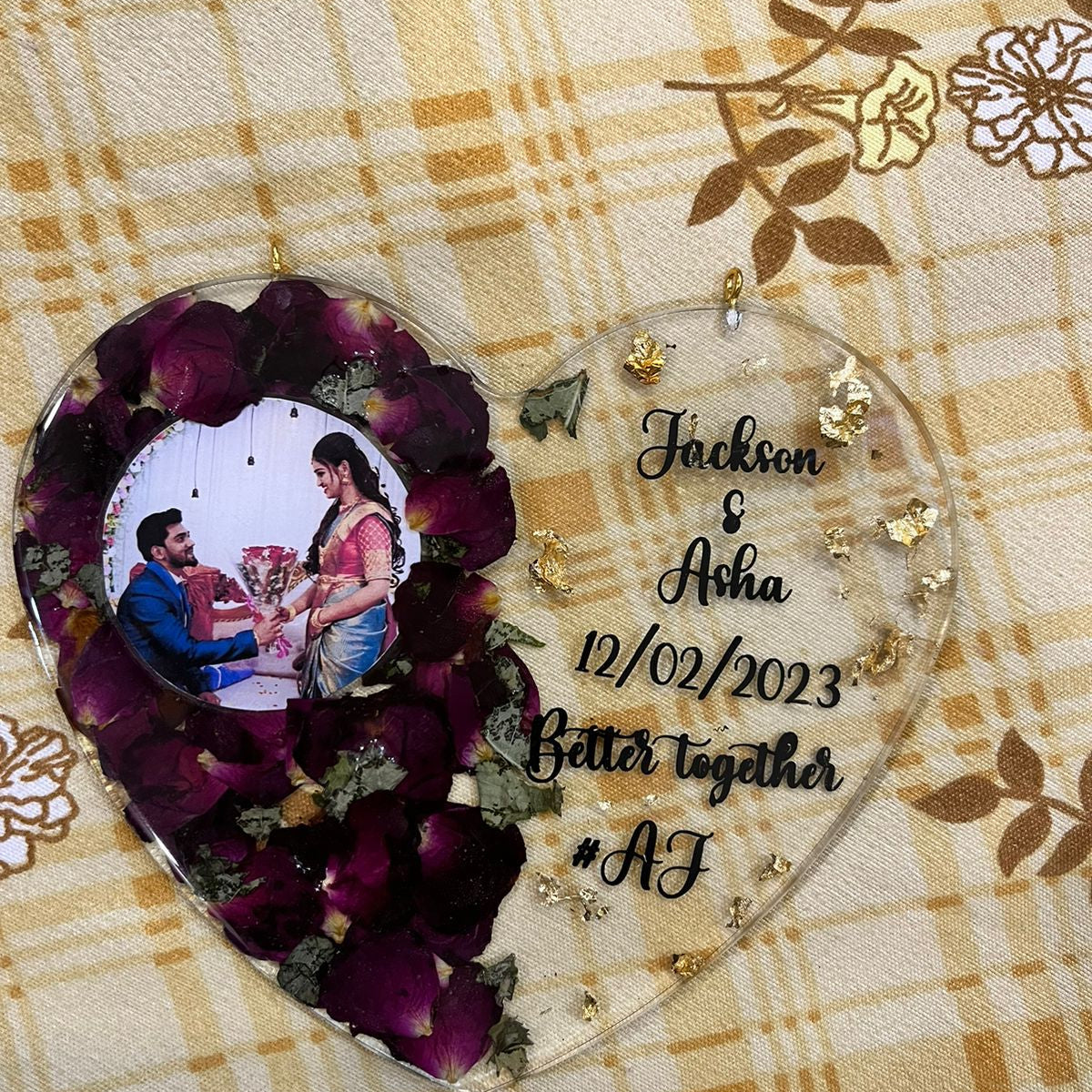 Serenade of Souls Heart Resin Frame