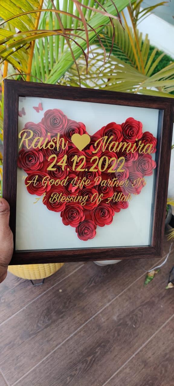 Wedding Shadow Box