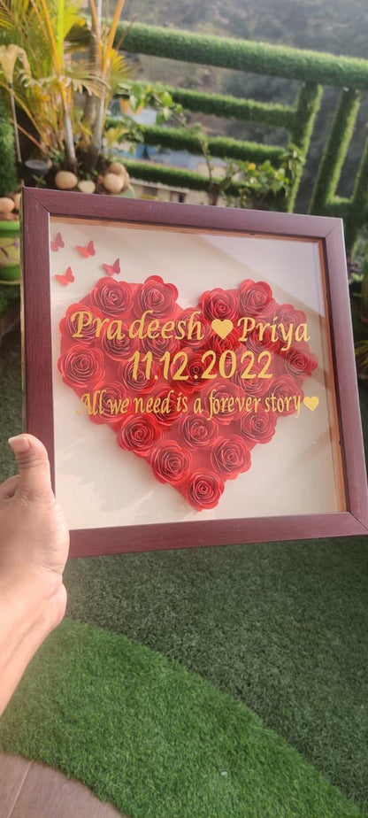 Wedding Shadow Box