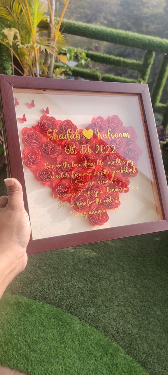 Wedding Shadow Box