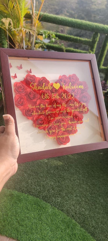 Wedding Shadow Box