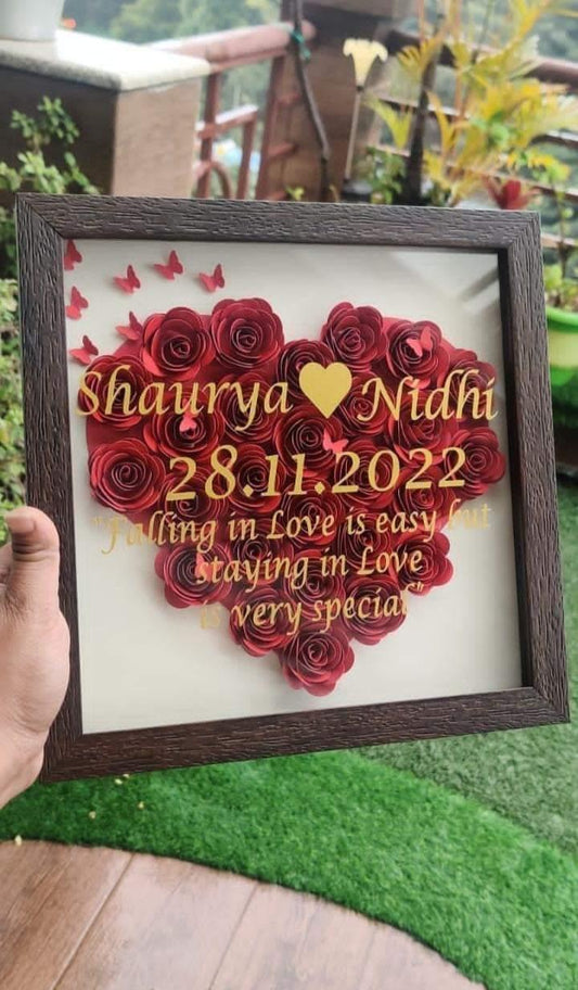 Wedding Shadow Box