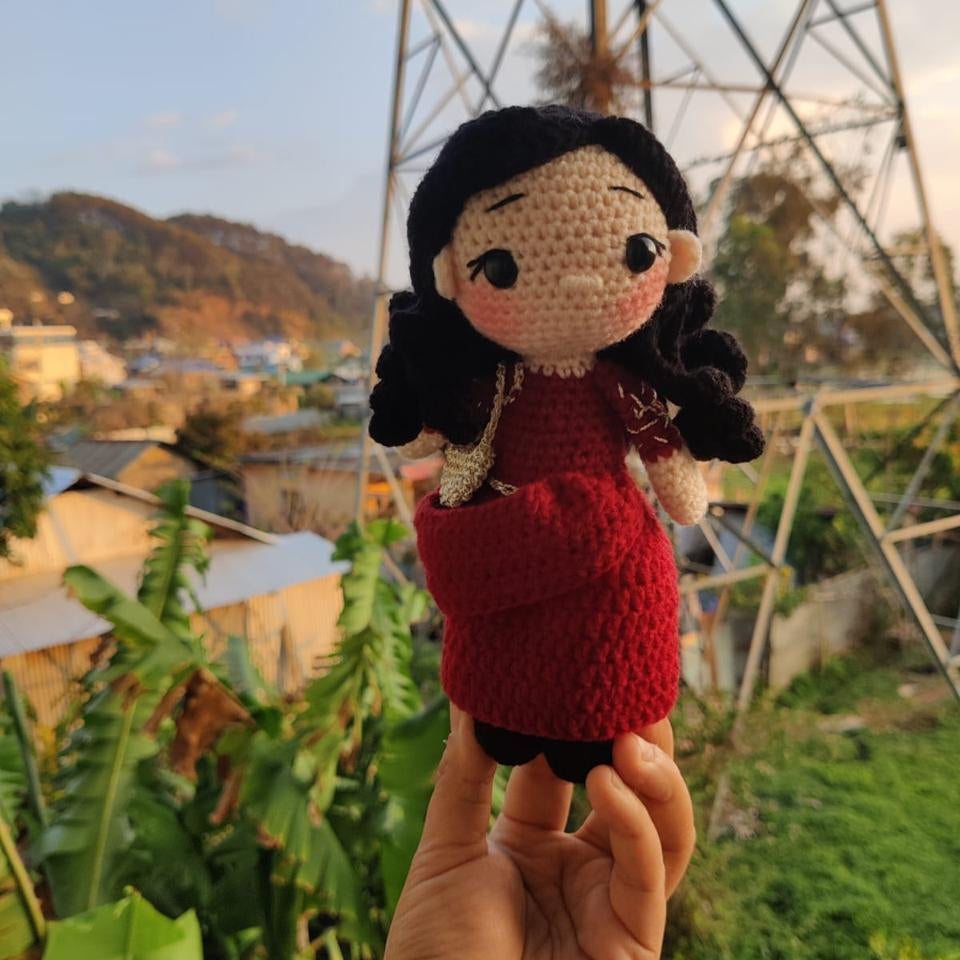 Artisan Crochet Doll