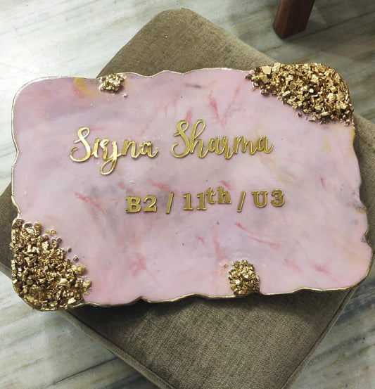 Signa Sharma Resin Nameplate