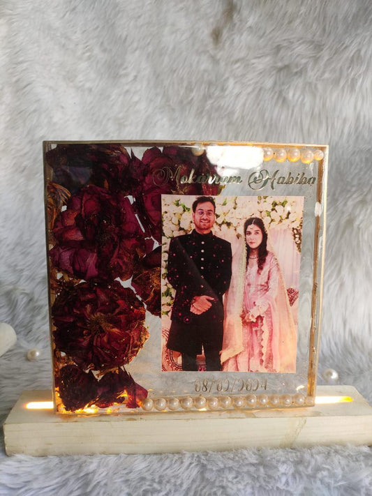 Mokarram & Habiba Wedding Keepsake Frame