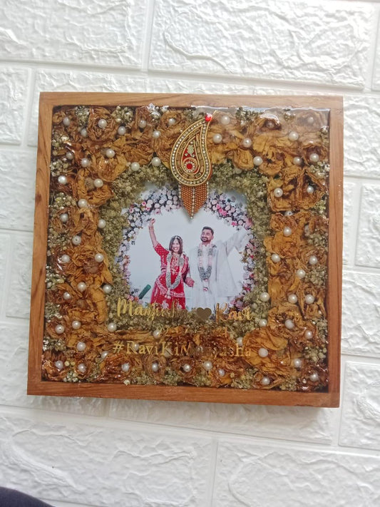 Ravi & Kisha Wedding Keepsake Frame
