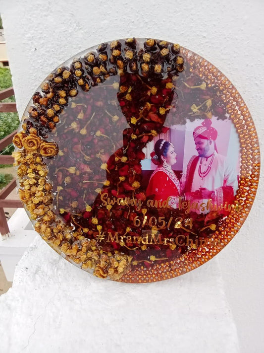 Swamy & Rajeshwari Varmala Resin Frame