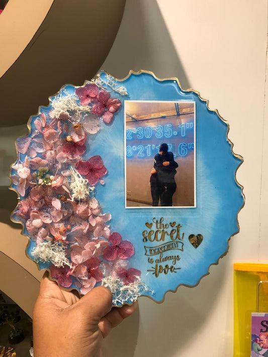 Secret Love Resin Photo Frame