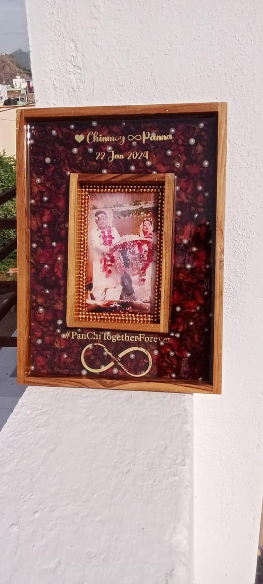 Chinmoy &Panna Forever Infinity Frame