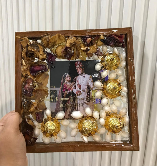 Oleh & Priya Varmala Preservation Frame