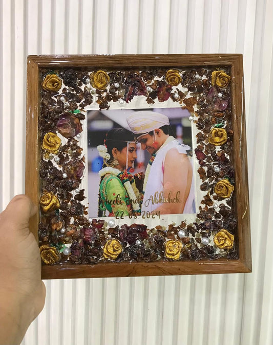 Neeli & Abhishak Varmala Preservation Frame