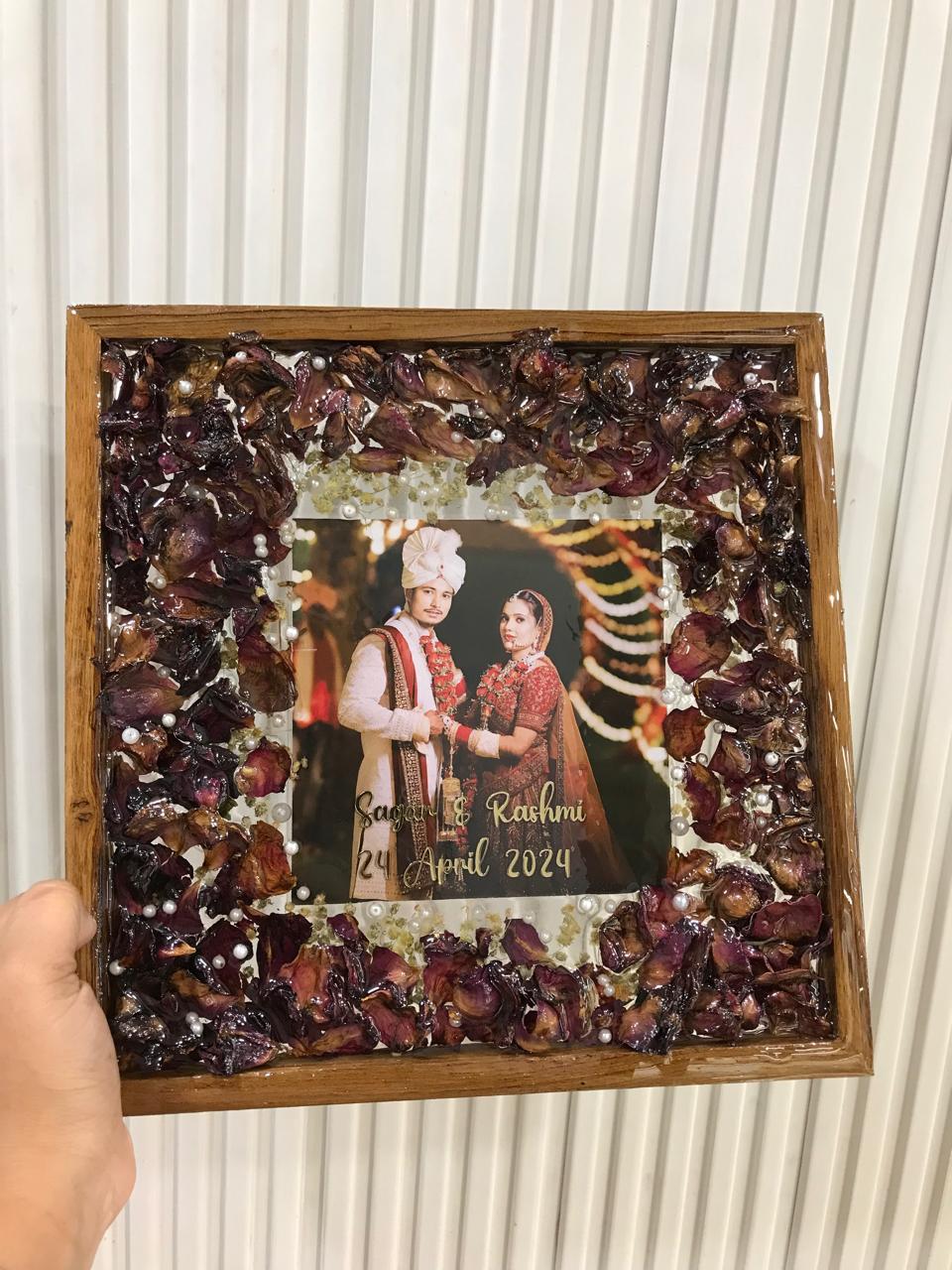 Sage & Rashmi Varmala Preservation Frame