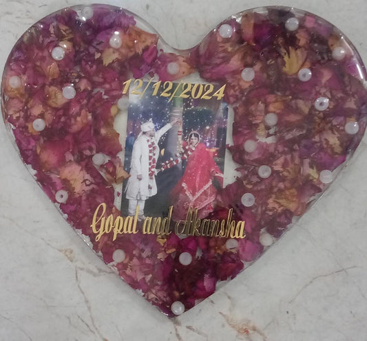 Heart-Shaped Wedding Keepsake