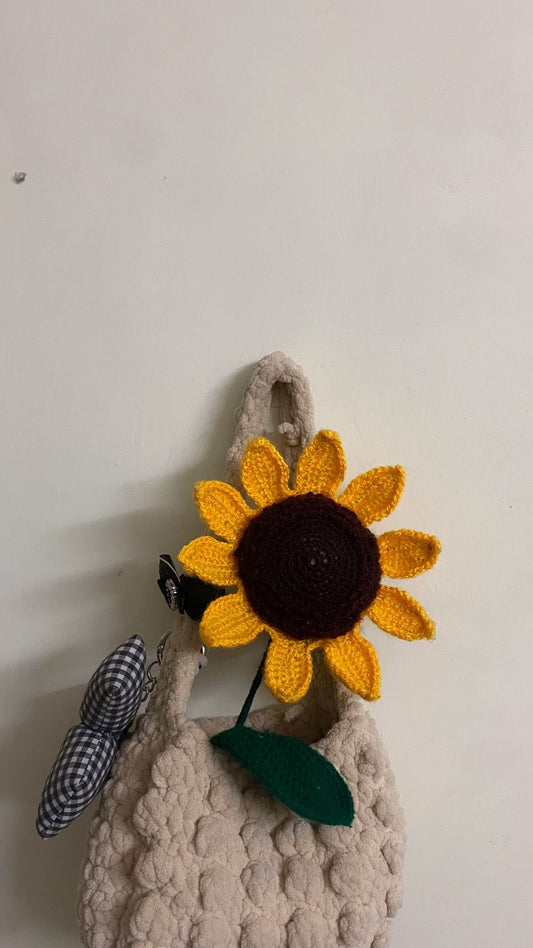 Handmade Crocheted Sunflowers