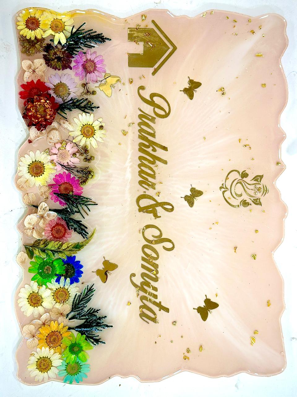 Personalized Resin Nameplate