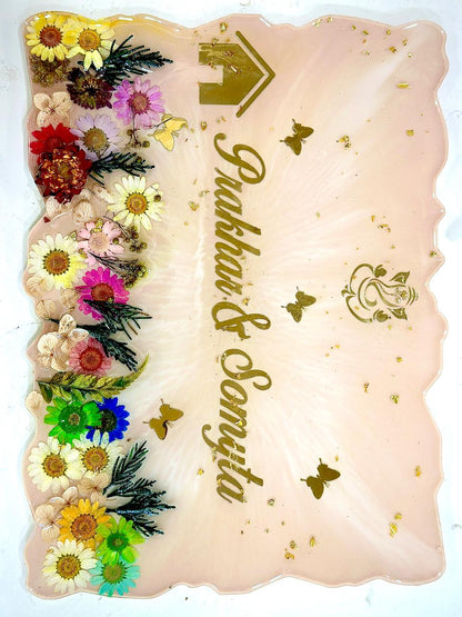 Personalized Resin Nameplate