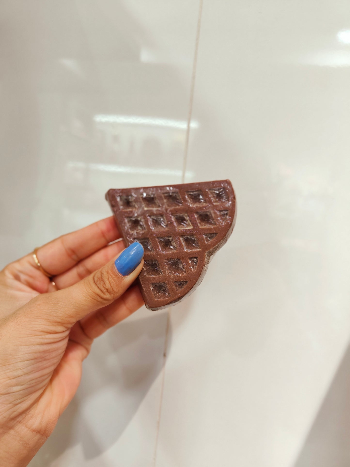 Bath Essentials Waffle Soap