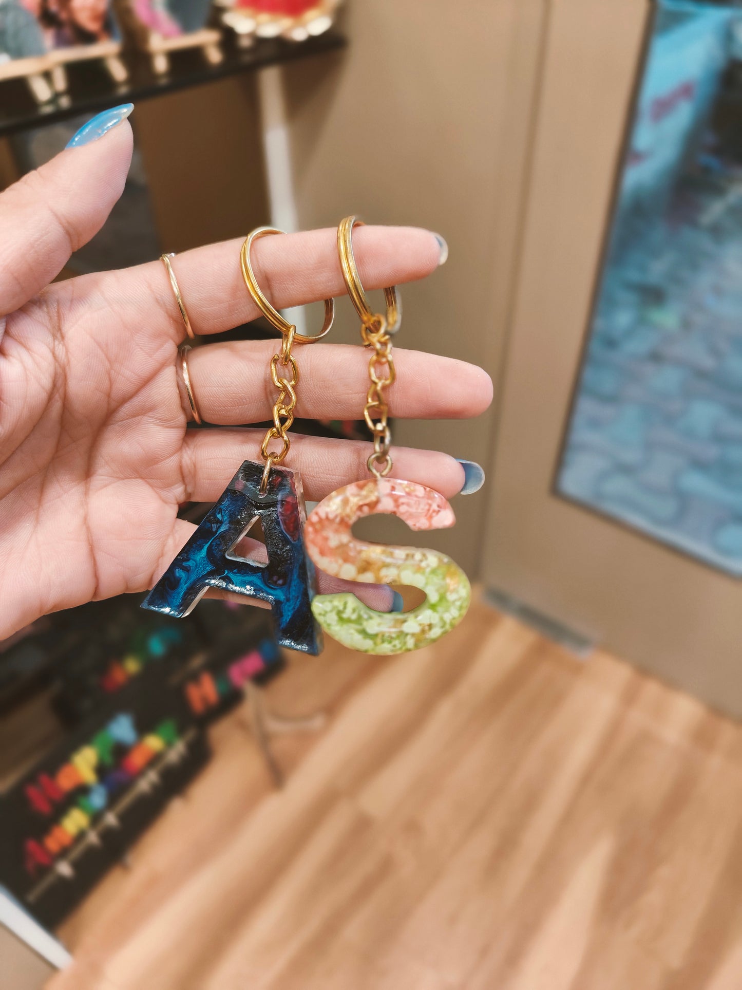 Whimsical Resin Keychains
