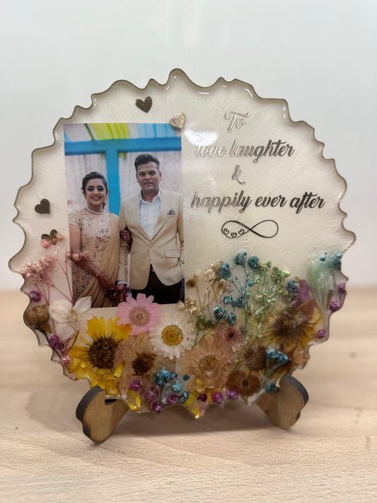 Resin frame with Photo