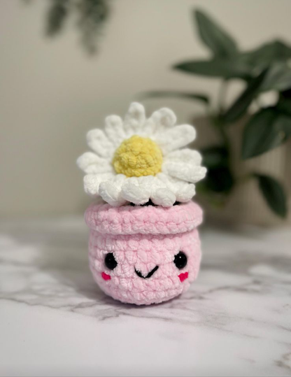 Miniature Potted crochet Flower