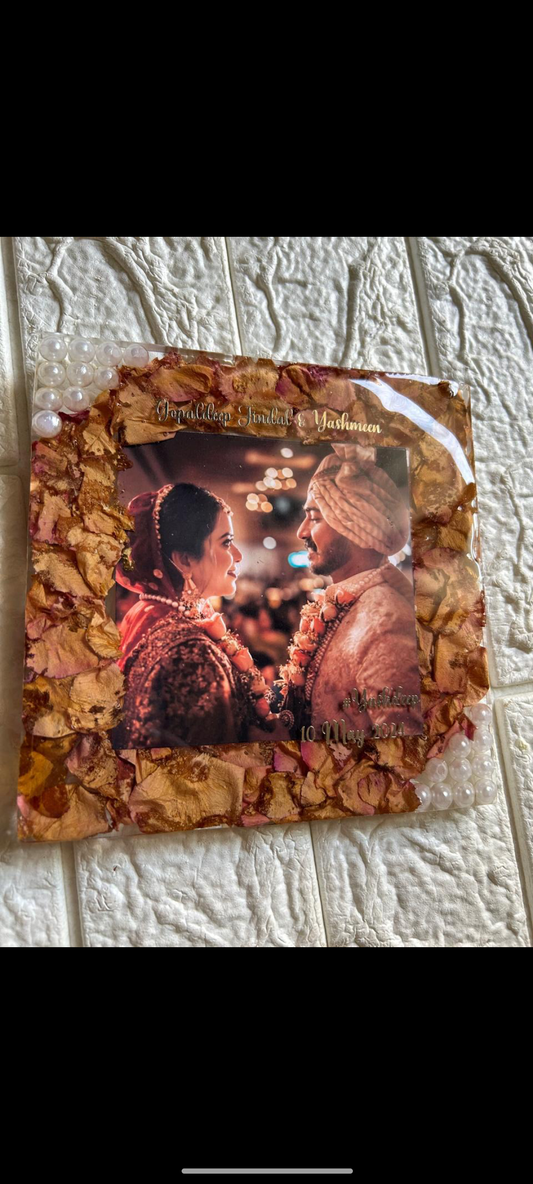 Rose Petal Portrait Keepsake