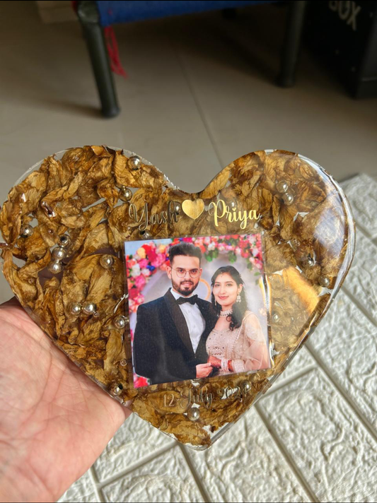 Golden Heart" Wedding Keepsake