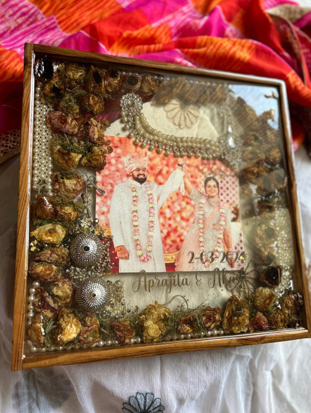 Timeless Beauty" Resin Keepsake