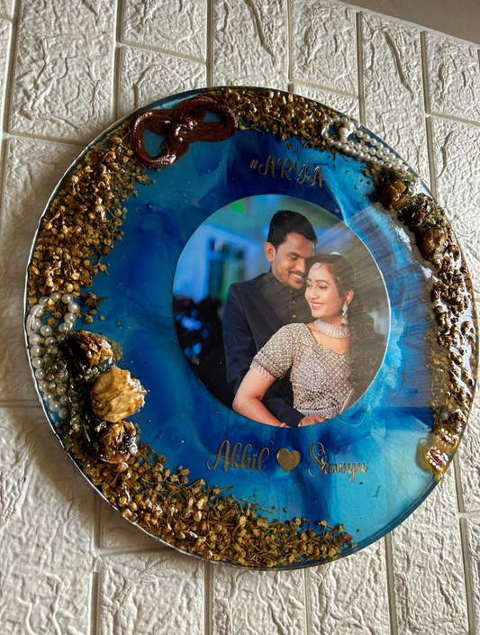 Blooming Memories" Resin Frame