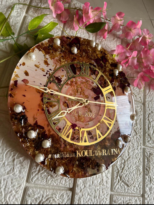 Varmala resin Clock