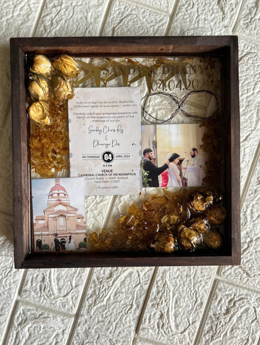 Sandy &Dhanya's Union Keepsake Box