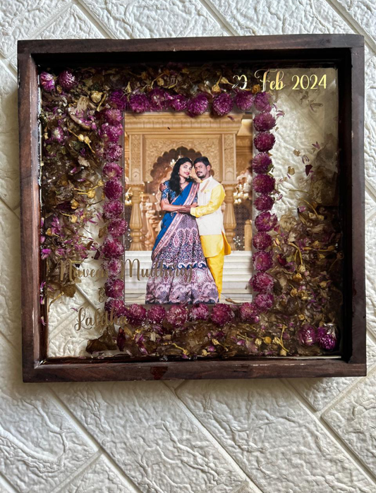 Golden Moments" Resin Frame