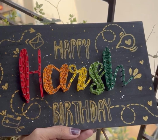 String Art Birthday