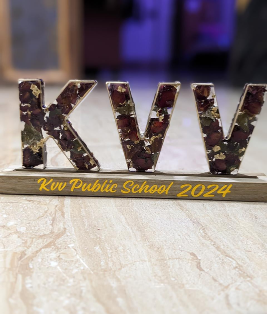 KVV 2024 Resin Letter Display