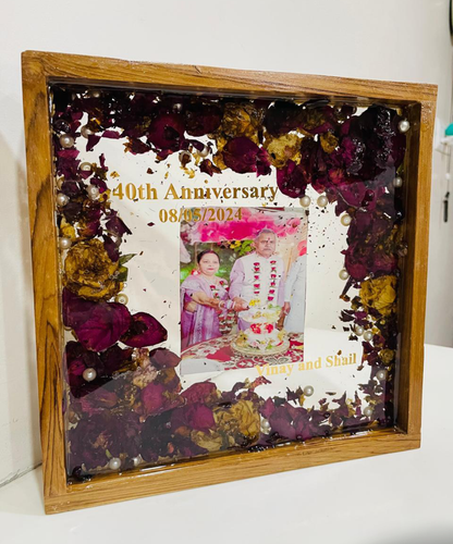 Forever Varmala resin preservation Art